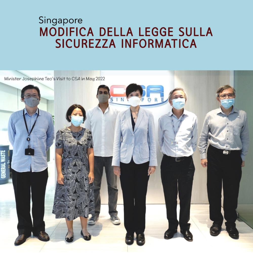 Singapore: Approvata dalla Camera la modifica della legge sulla sicurezza informatica
