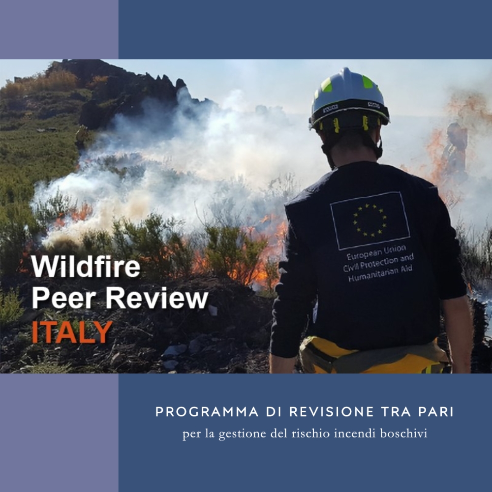 L'Italia e la gestione del rischio incendi boschivi: Peer Review Programme al via