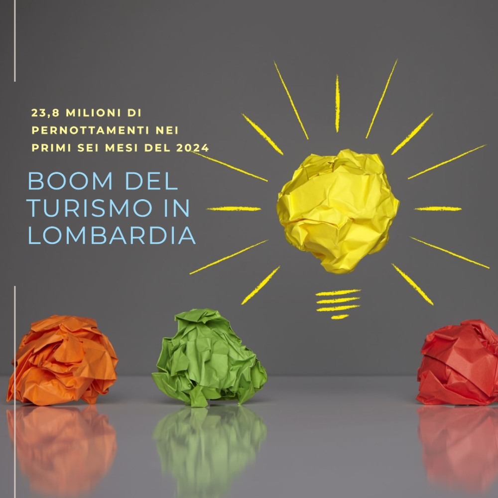 Boom del Turismo in Lombardia: 23,8 Milioni di Pernottamenti nei Primi Sei Mesi del 2024