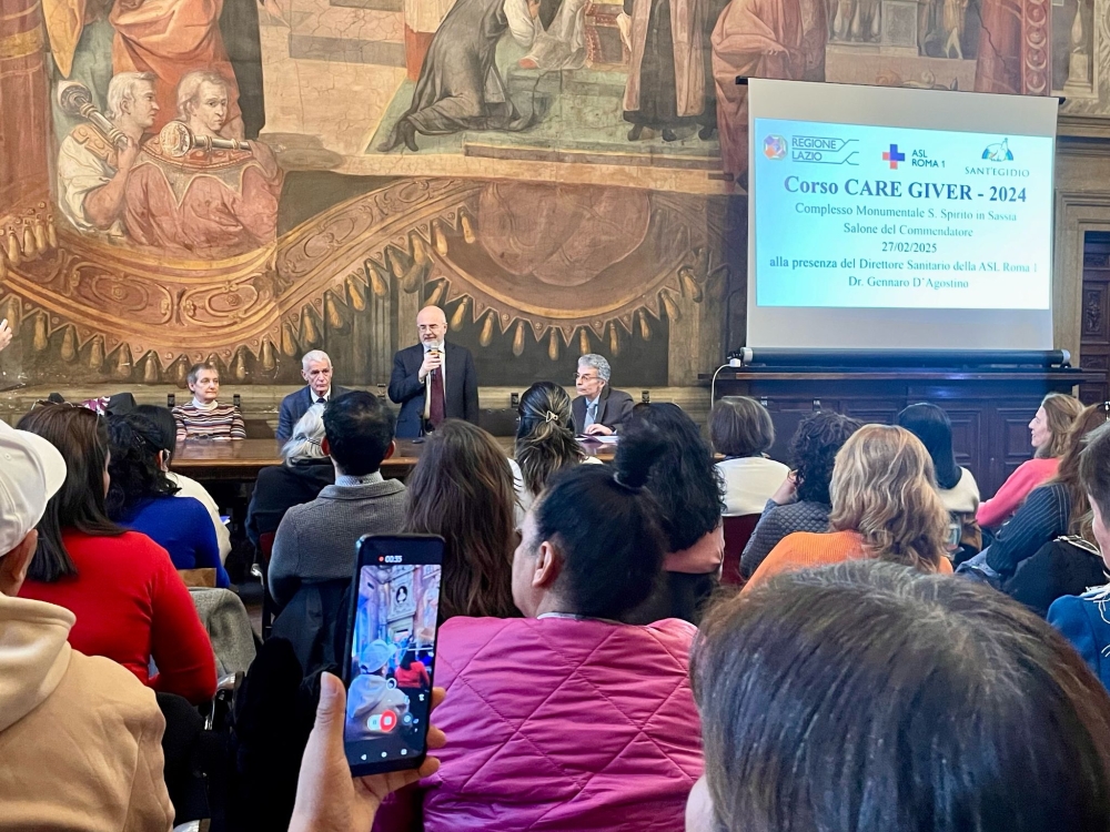 Formazione e inclusione: 51 nuovi caregiver certificati dalla ASL Roma 1 e Sant’Egidio