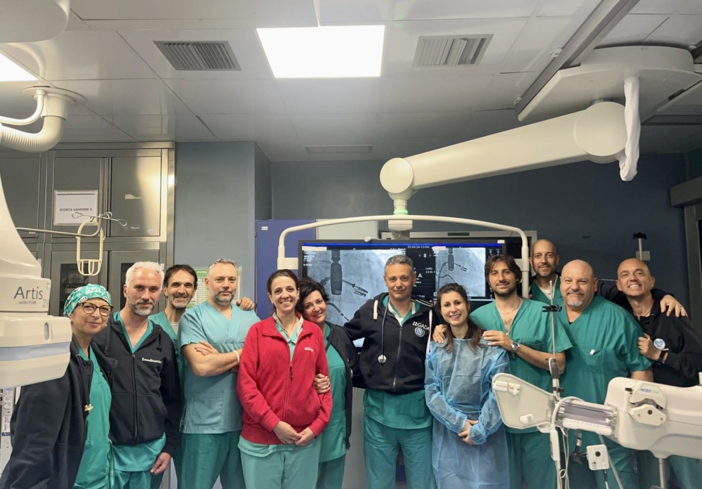 Tivoli, due interventi innovativi sulla valvola mitralica: primo caso nel Lazio senza cardiochirurgia in sede