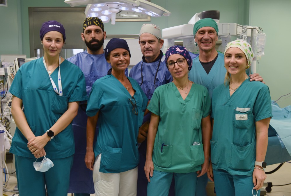 San Filippo Neri: rimosso un tumore faringeo con chirurgia robotica transorale