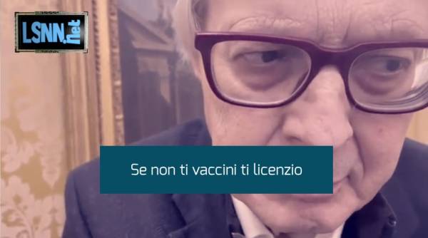 “Se non ti vaccini ti licenzio!” È estorsione di Stato. È un reato!
