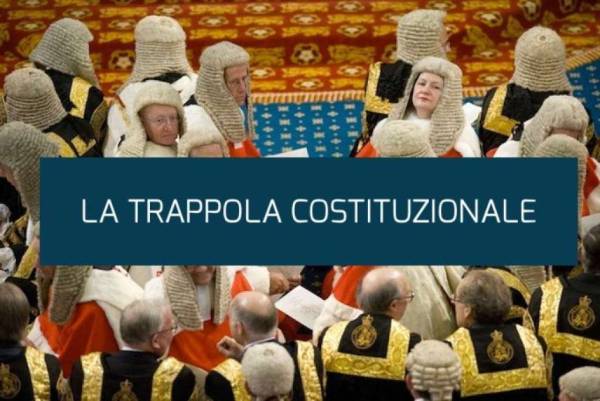 LA TRAPPOLA COSTITUZIONALE