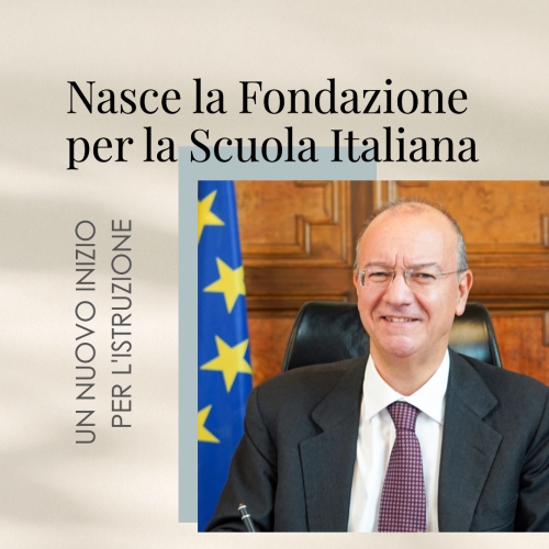 Miur - Nasce la Fondazione per la Scuola Italiana