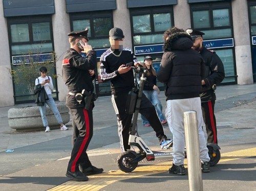 Sesto San Giovanni, controllo straordinario al Rondò: Polizia, Carabinieri e Guardia di Finanza in campo