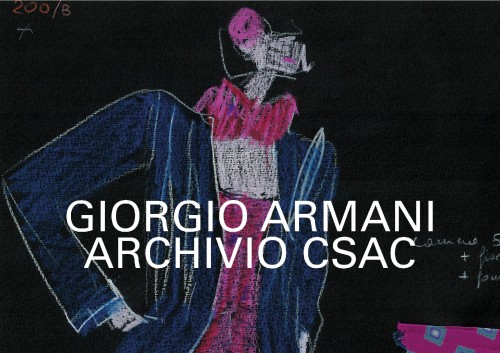 Giorgio Armani – La mostra al CSAC di Parma apre domani all'Abbazia di Valserena